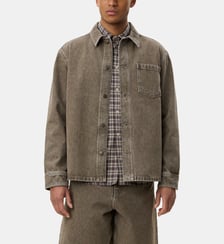 Surchemise droite coton denim Les Deux