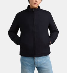 Blouson droit Bridgemont signature en laine mélangée Bombers Original