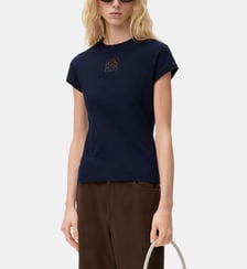 T-shirt droit en coton Loewe