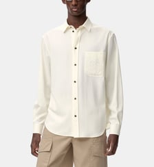 Chemise droite signature Loewe