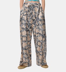 Pantalon ample à motif Loewe