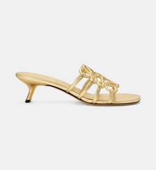 Mules à talons Petal Anagram 45 Loewe