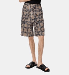 Short droit à motif Loewe