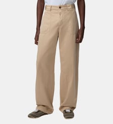 Pantalon droit en coton Loewe