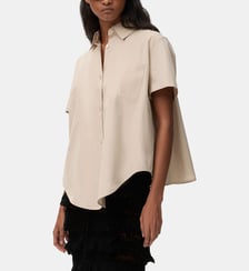 Chemisette droite en coton Loewe