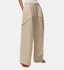 Pantalon ample en coton Loewe
