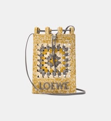 Sac pochette Patch signature Loewe