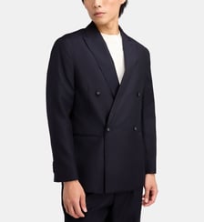 Veste de costume droite Merrick en twill  Officine Générale