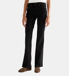 Jean bootcut coton stretch taille mi haute Wrangler