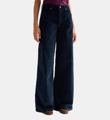 Pantalon Canyon évasé velours côtelé taille haute Wrangler