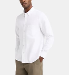 Chemise droite Oxford en coton Officine Générale