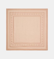 Foulard Bandana monogrammé à perles métallisées Liu Jo