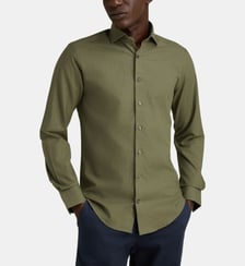 Chemise slim en coton Bruun & Stengade