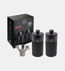 Coffret Duo Moulin à poivre et Moulin à sel Z - 12cm - avec entonnoir Peugeot