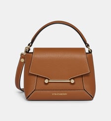 Sac à main Mosaic Nano cuir grainé  Strathberry