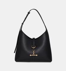 Sac hobo Kite en cuir grainé Strathberry