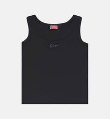 Débardeur ajusté en coton mélangé signature Kenzo