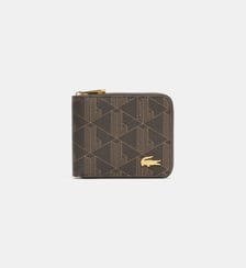 Portefeuille Compact Zippé The Blend Lacoste