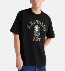 T-shirt droit College relaxed coton A BATHING APE ®