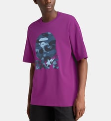 T-shirt droit Camouflage Head relaxed coton A BATHING APE ®