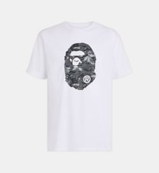 T-shirt droit logo camouflage pixel coton A BATHING APE ®