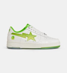 Baskets basses STA #4 M2 cuir verni A BATHING APE ®