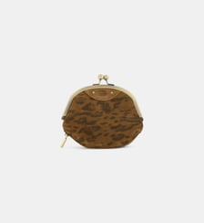 Porte-monnaie vintage Orah B croûte de cuir Mila Louise