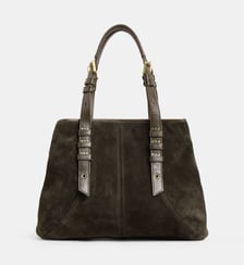 Sac cabas Katell cuir velours  Mila Louise