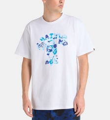 T-shirt droit Camouflage Collège coton A BATHING APE ®