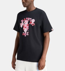T-shirt droit Camouflage Collège coton A BATHING APE ®