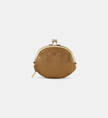 Porte-monnaie vintage Orah B cuir irisé Mila Louise
