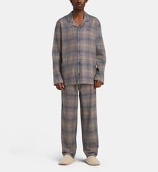 Ensemble de pyjama long en flanelle Emporio Armani