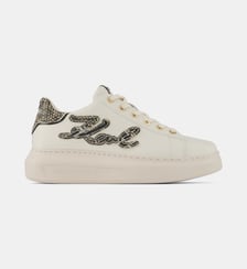 Baskets basses Kapri effet python Karl Lagerfeld