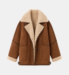 Veste droite en laine Teen Iro