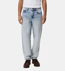 Jean Ryder Bleached droit en denim Les Deux