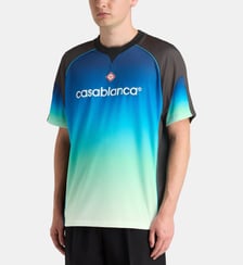 T-shirt Football signature coloris dégradé mesh Casablanca