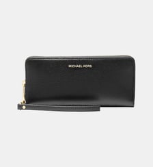 Portefeuille fermeture à glissière signature Michael Kors