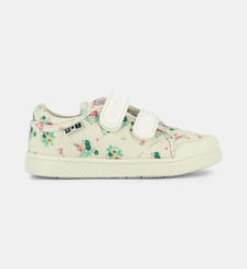 Baskets basses Izy Scratch en toile imprimé Bonton