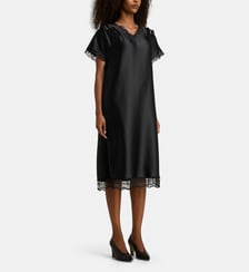 Robe satinée midi  Simone Rocha
