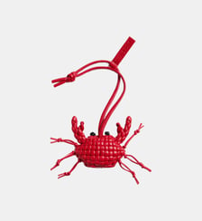 Charm Crab en cuir Bottega Veneta