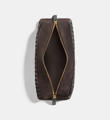 Pochette Nodo Large en cuir suède Bottega Veneta