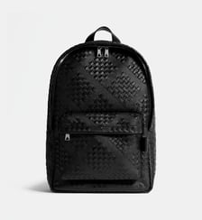 Sac à dos en cuir motif Intrecciato Bottega Veneta