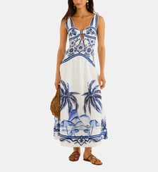 Robe longue sans manches Wonderful City Farm Rio