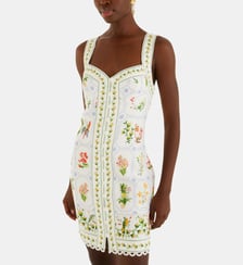 Robe courte ajustée Tropical Porcelain Farm Rio