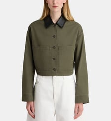 Veste droite courte Yuma coton Anine Bing