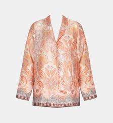 Veste de pyjama imprimée Voyage Splendeur Lise Charmel