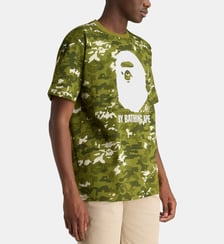 T-shirt droit Camouflage Pixel coton A BATHING APE ®
