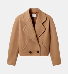 Manteau court en laine Stella McCartney