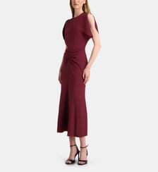 Robe longue fluide Bela crêpe
 Victoria Beckham
