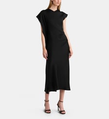 Robe longue Victoria satinée Victoria Beckham